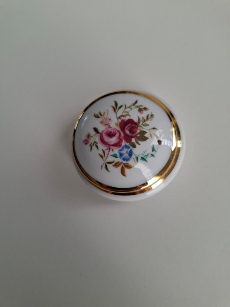 2 pillendoosjes Limoges porselein, Ophalen of Verzenden