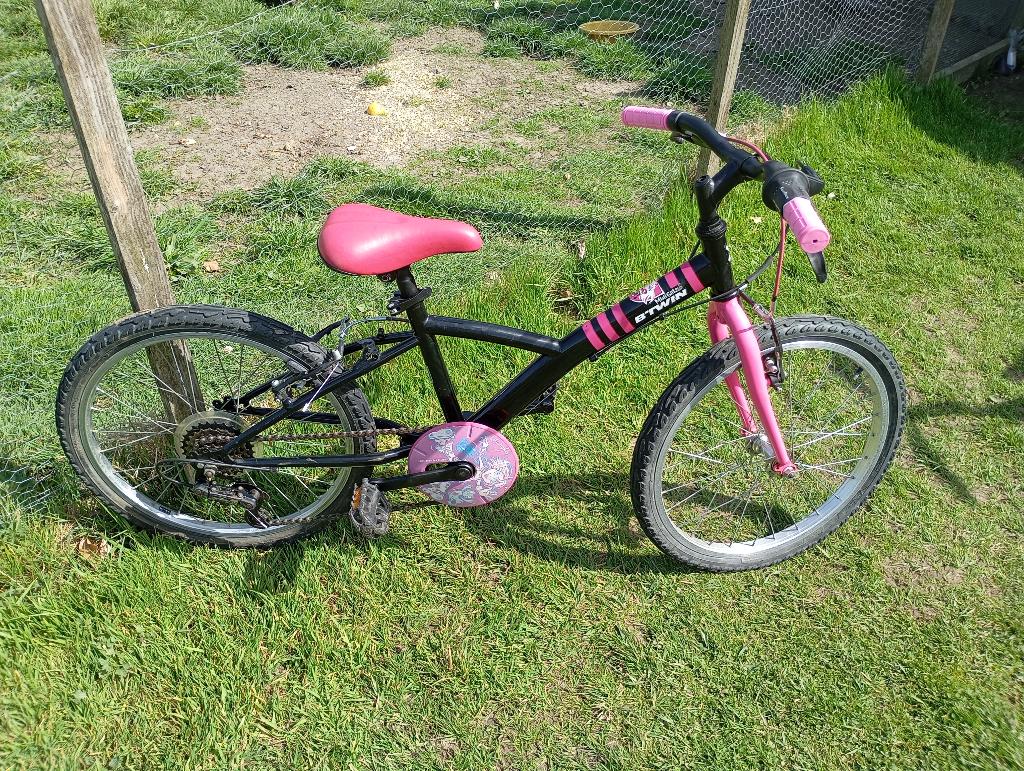 Vélo enfant 20 pouces, Ophalen, Gebruikt, Velgrem, 20 inch of meer
