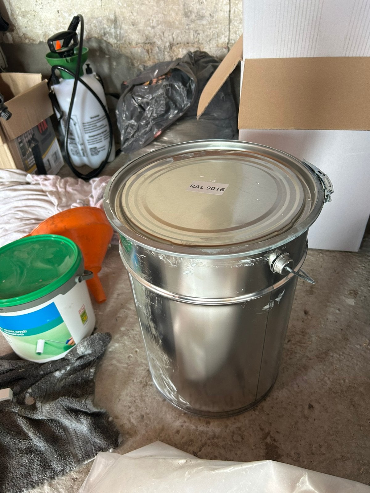 Betonverf, Doe-het-zelf en Bouw, Ophalen, Wit