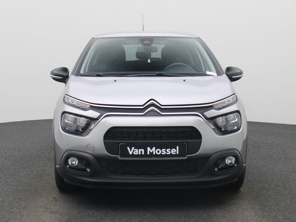 Citroën C3 1.2 PureTech 82 S&S MAN Feel, Argent ou Gris, 96 g/km, Entreprise, Boîte manuelle