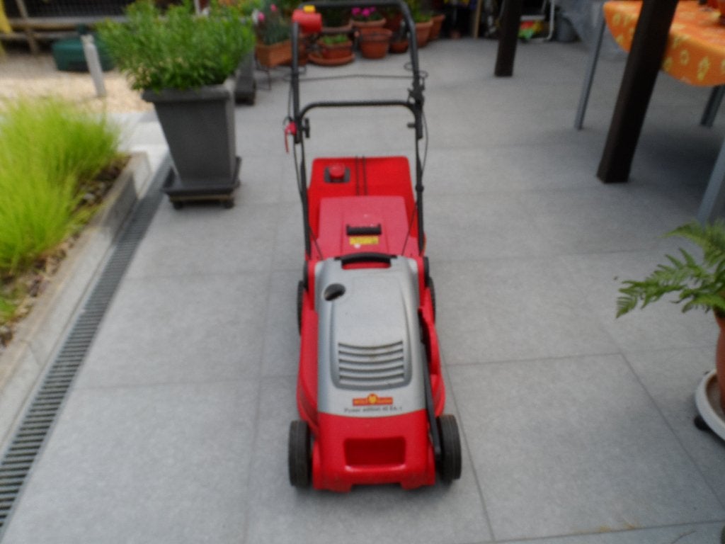 Elektrische grasmachine, Ophalen, Gebruikt, Elektrische grasmaaier, Wolf Garten