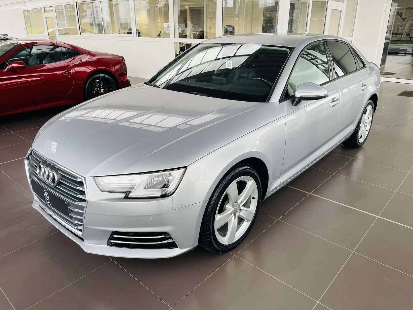 Audi A4 1.4 TFSI * GARANTIE + XENON + GPS + CUIR *, Argent ou Gris, Achat, A4, Noir