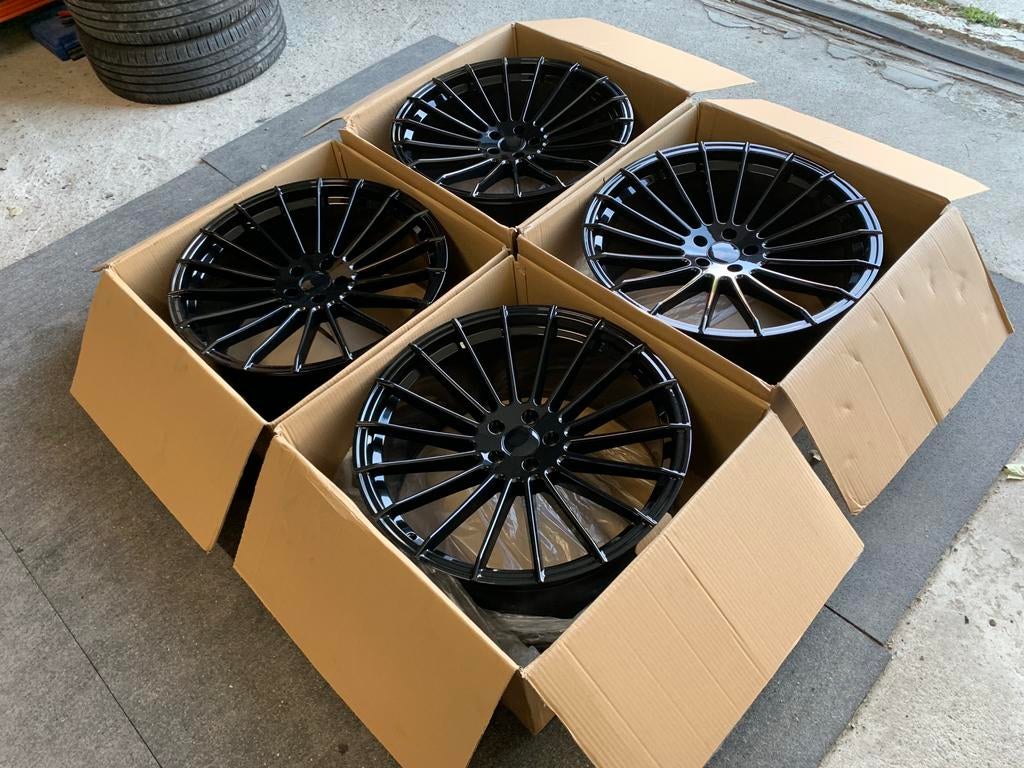 22 inch Hamman breedset reps ! 5 x 112, Enlèvement, Autres dimensions, Jante(s)