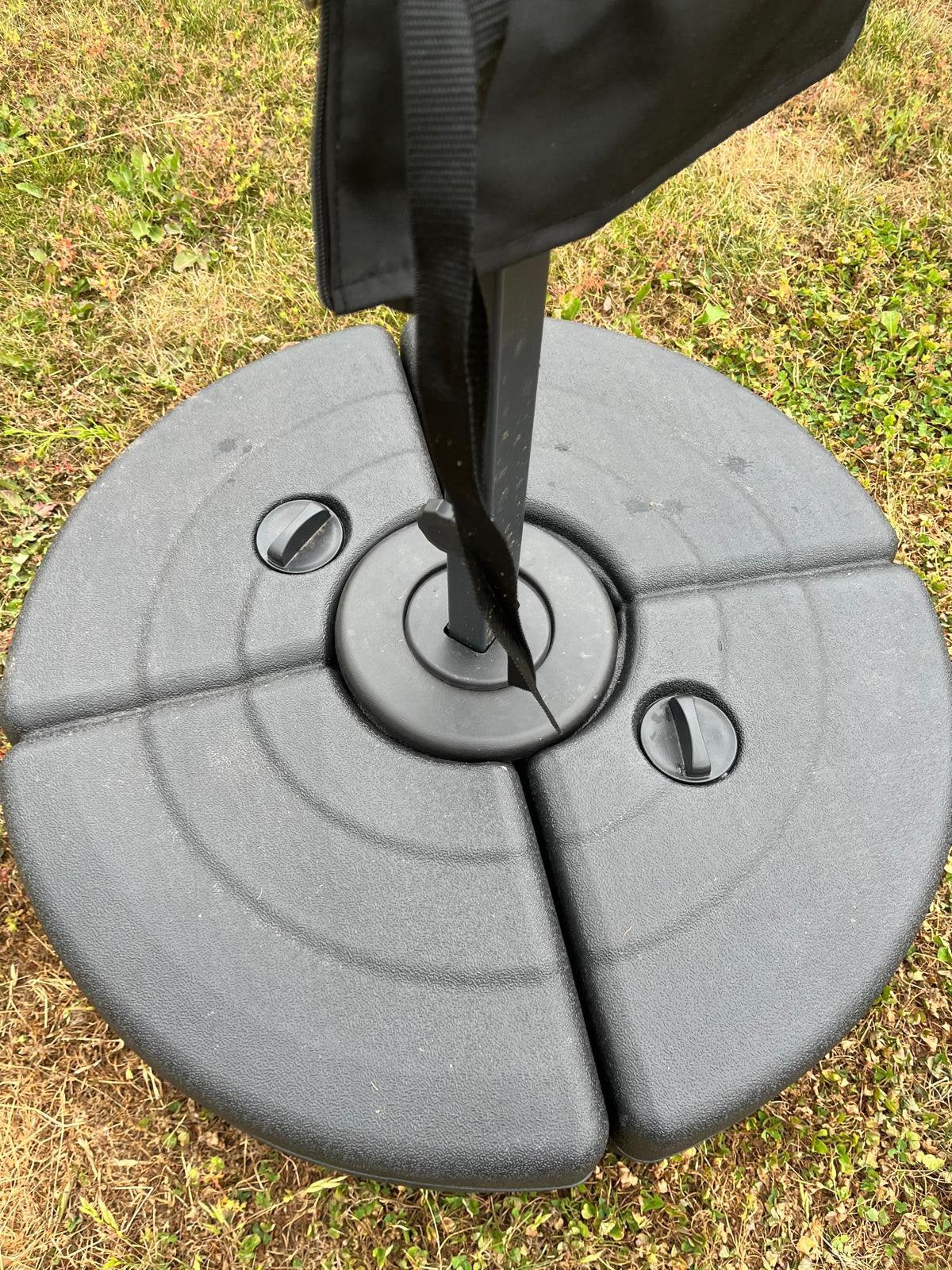 Parasol 3m op 3m zo goed als nieuw, Tuin en Terras, Ophalen, Zo goed als nieuw