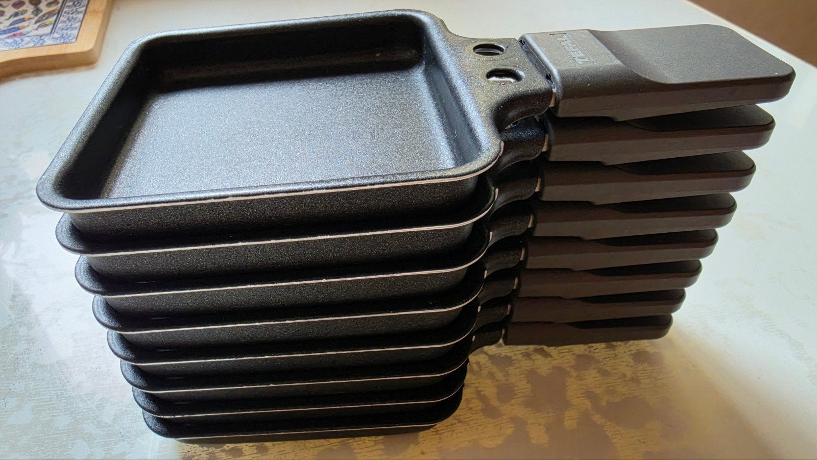Koekenpannen voor raclettemachines van Tefal, Tefal, Antiaanbaklaag, Ophalen of Verzenden, Nieuw