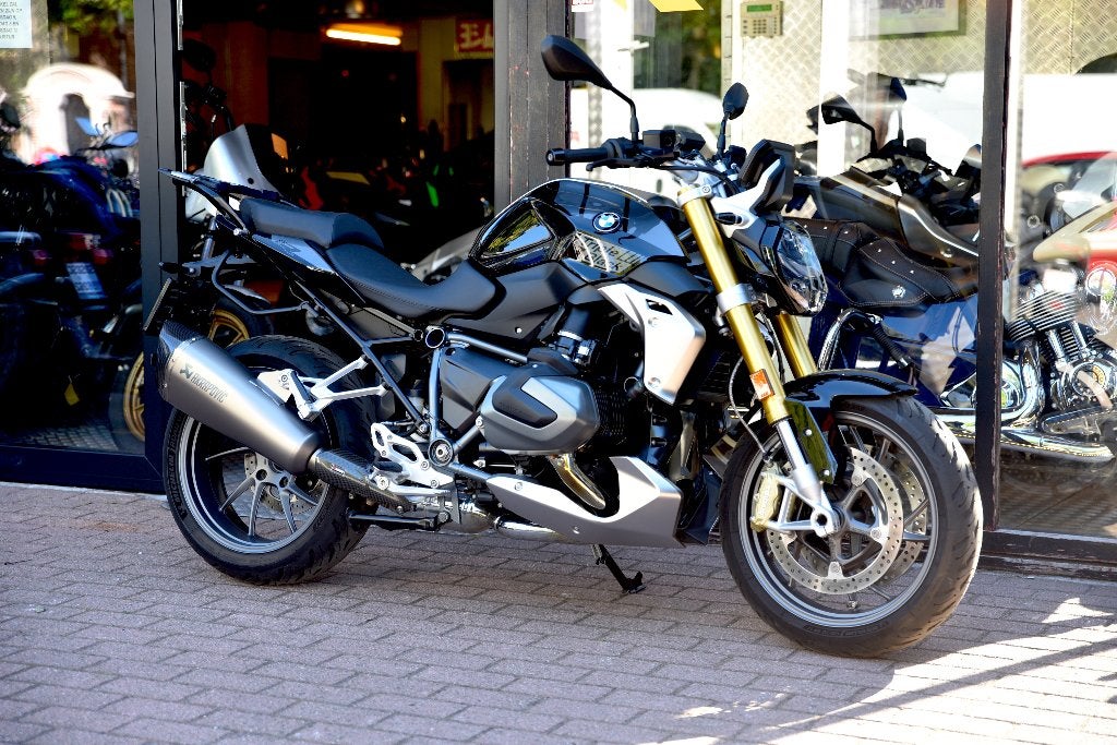 BMW R1250R TRIPLE BLACK ***MOTOVERTE.BE***, Motos, Entreprise, Occasion, 1250 cm³, 2 cylindres