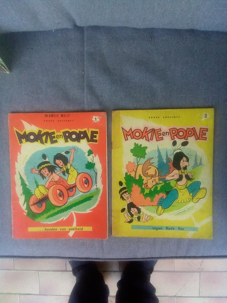 Stripverhalen Mokie en Popie  (1963), Boeken, Verzenden