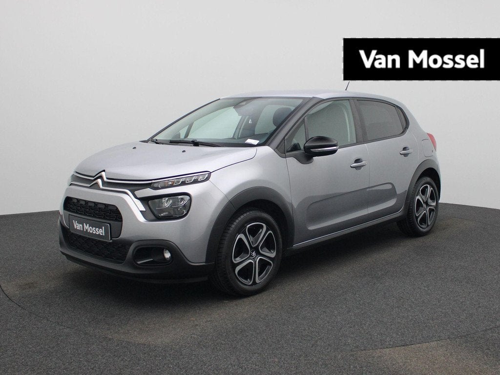 Citroën C3 1.2 PureTech 82 S&S MAN Feel, Argent ou Gris, 96 g/km, Entreprise, Boîte manuelle