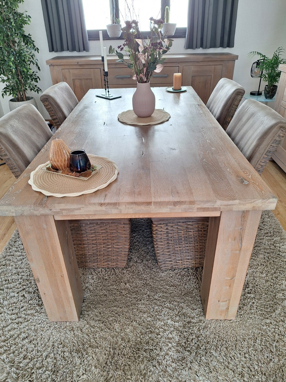 eetplaats, Huis en Inrichting, Complete eetkamers, Ophalen, Zo goed als nieuw