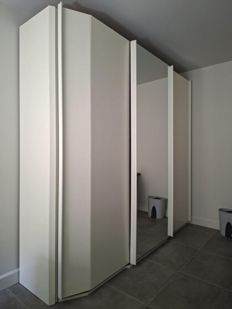 Kleerkast met schuifdeuren, Ophalen, Met deur(en), Gebruikt, 200 cm of meer