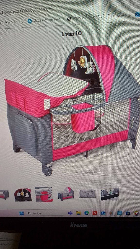 Reisbedje, Ophalen, Zo goed als nieuw, Reisbedje
