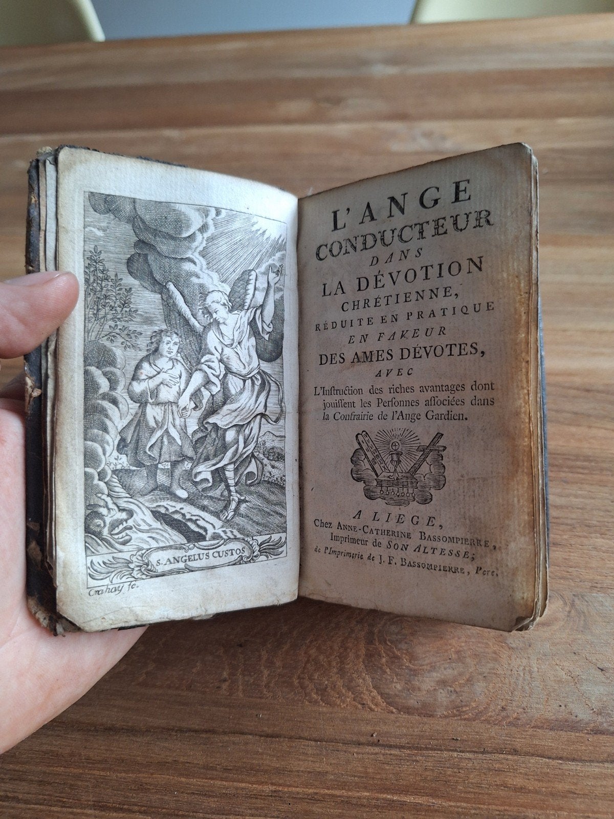 Religieus zakboek ca 1770, Ophalen of Verzenden