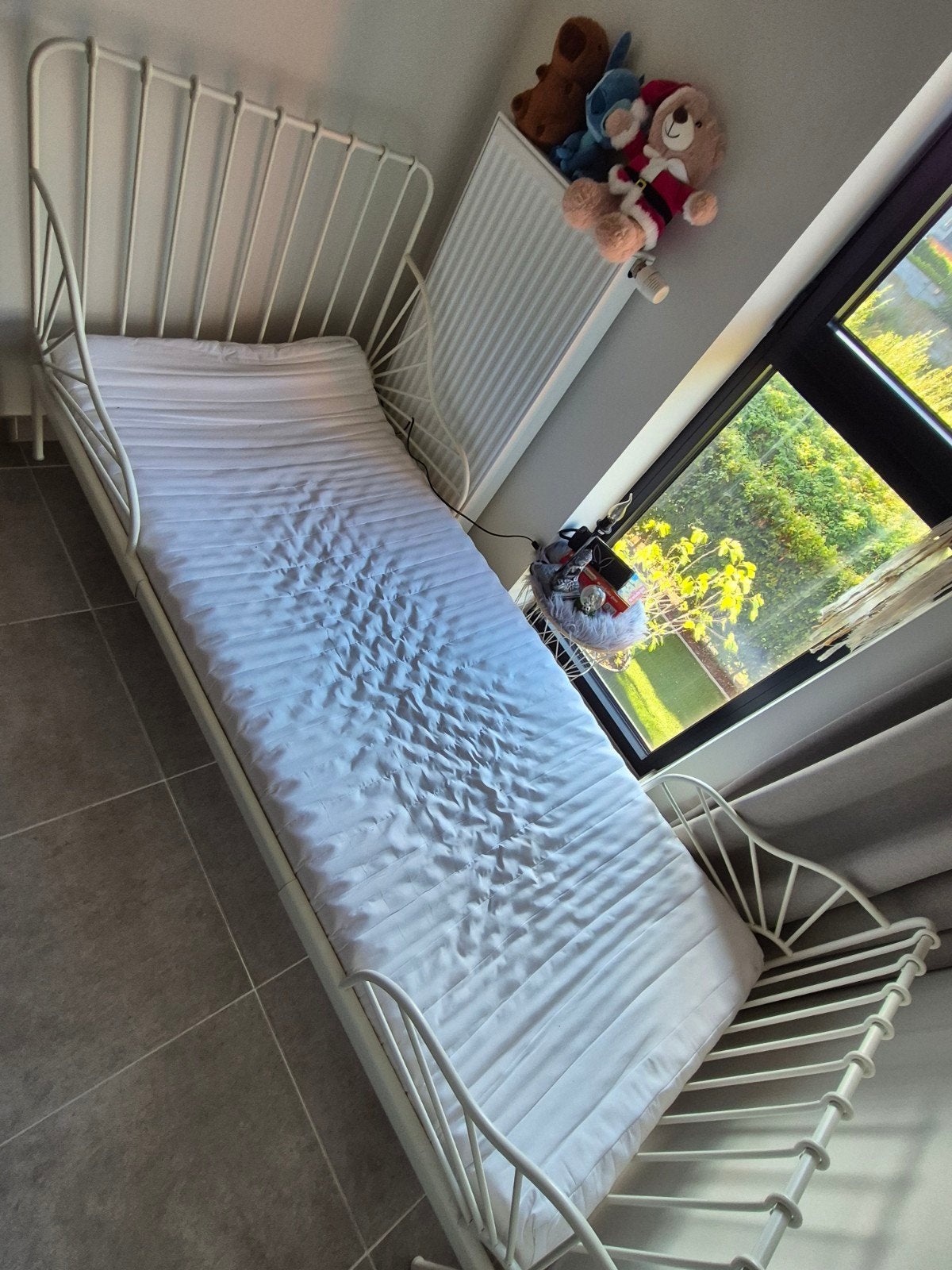meegroeibed, Kinderen en Baby's, Kinderkamer | Bedden, Ophalen, Lattenbodem