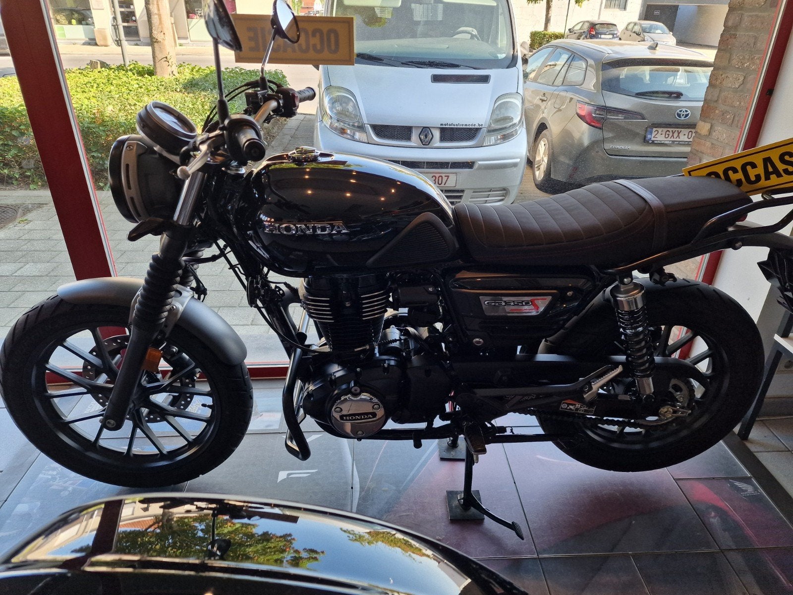 Honda GB 350 (700km), Ophalen