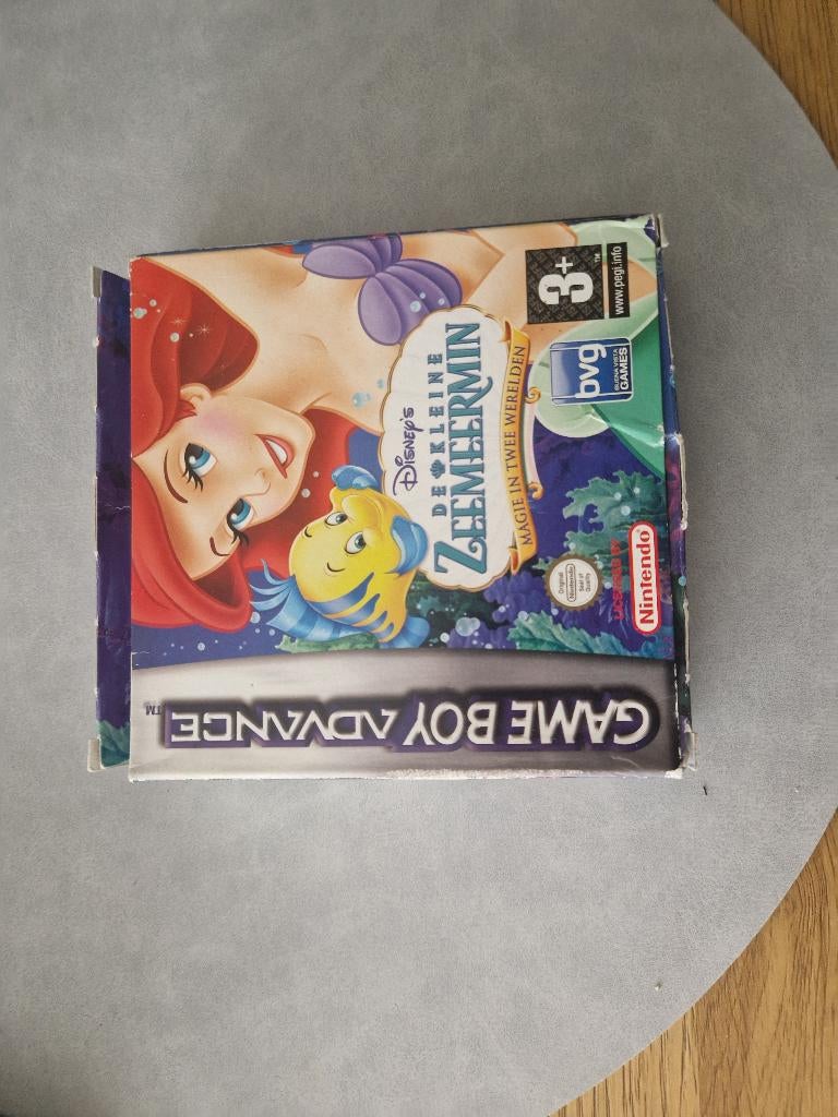 Gameboy advance kleine zeemeermin, Games en Spelcomputers, Ophalen, Gebruikt, Platform