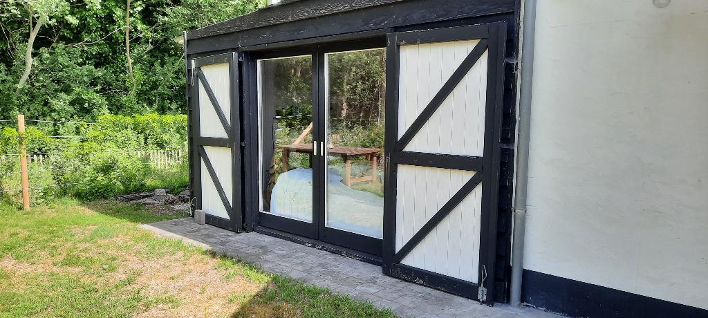 2 PORTES D'ÉCURIE authentiques/rustiques, Porte extérieure, Porte pliante, Enlèvement, Utilisé