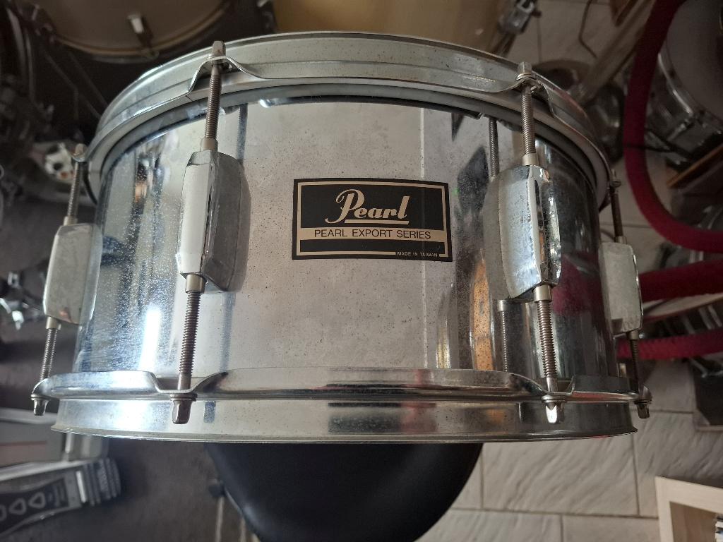 Pearl Export Snare, Enlèvement, Utilisé, Pearl