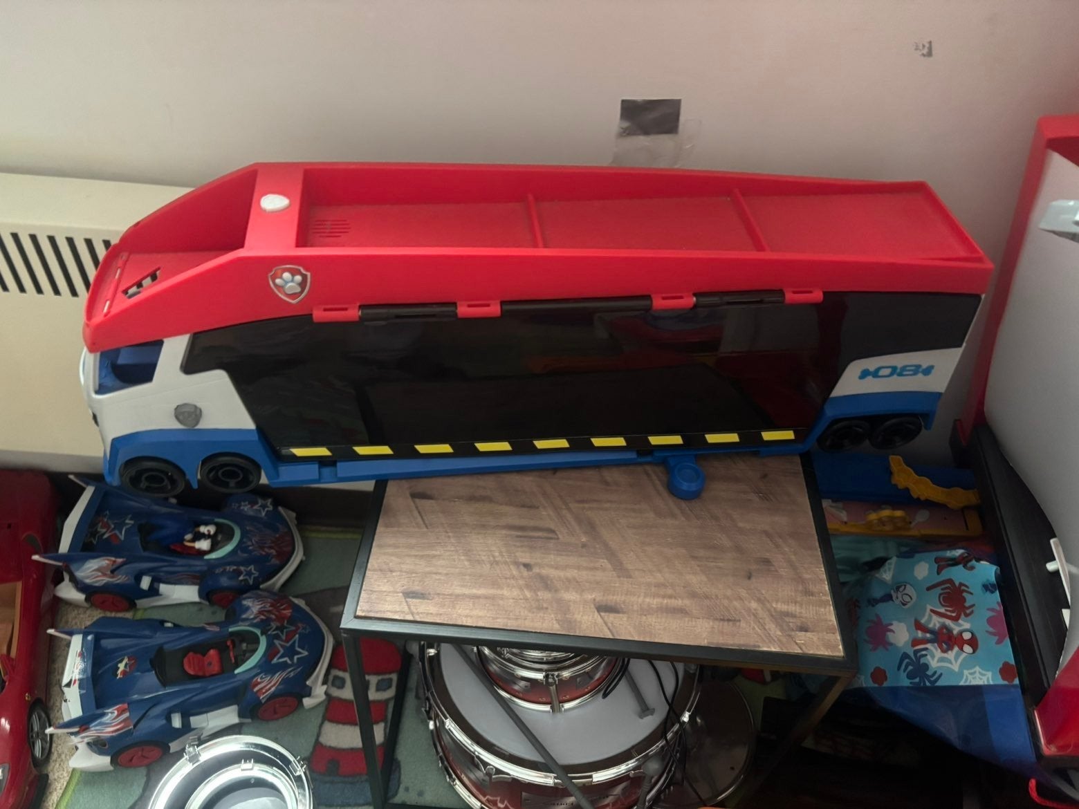 Speelgoed paw patrol, Ophalen
