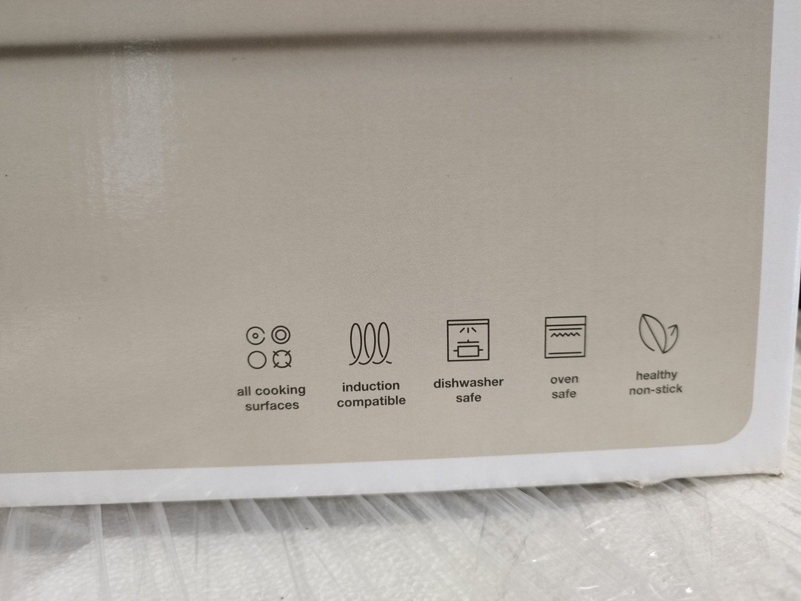 Smeg braadpan 30 CM - zwart of cream - INOX handvat - Nieuw, Antiaanbaklaag, Braadpan, Ophalen of Verzenden, Smeg