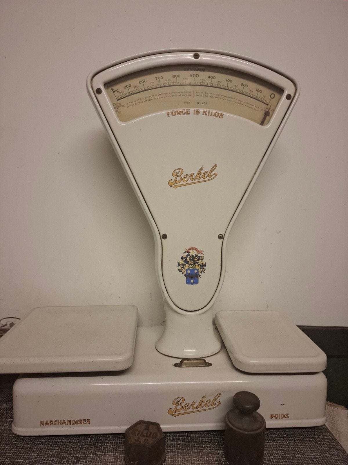 Mooie Berkel weegschaal. in goede staat., Enlèvement