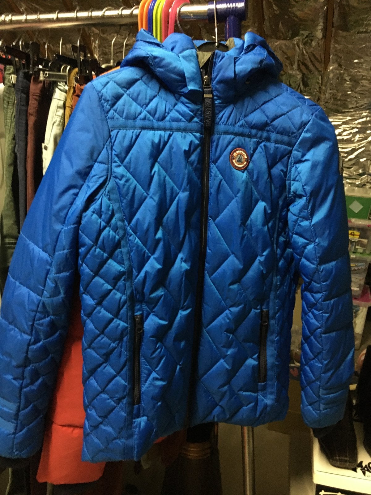 GAASTRA prachtige blauwe winterjas maat 146/152 : NIEUW!, Ophalen, Nieuw, Jongen of Meisje, Jas