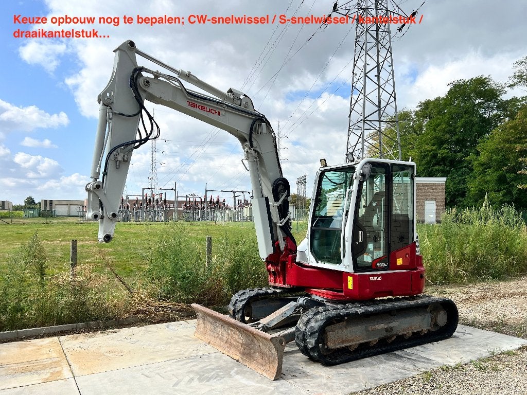 Takeuchi TB280FR, Zakelijke goederen, Machines en Bouw | Kranen en Graafmachines, Ophalen, Graafmachine
