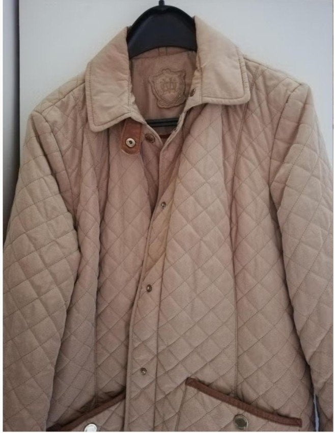 Veste rembourrée Massimo Dutti pour femme, Enlèvement ou Envoi, Beige, Massimo Dutti, Taille 52/54 (L)