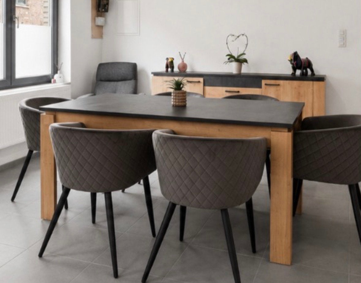 Eetkamer + tv-meubel + salontafel te koop, Huis en Inrichting, Ophalen, Gebruikt