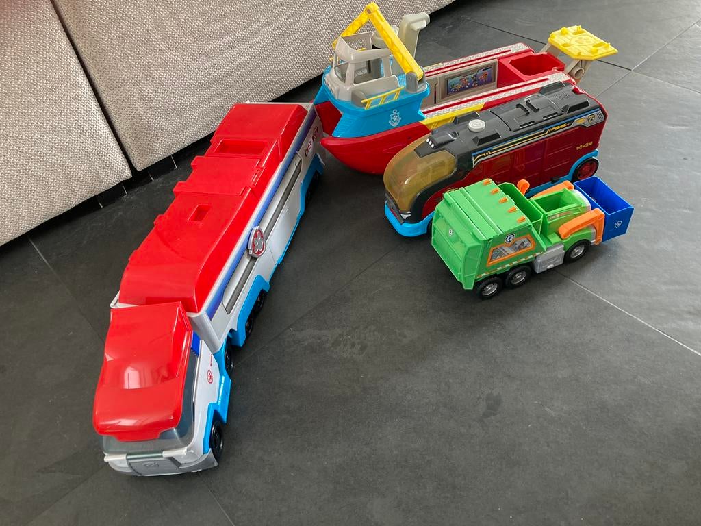 Paw patrol, Ophalen, Gebruikt