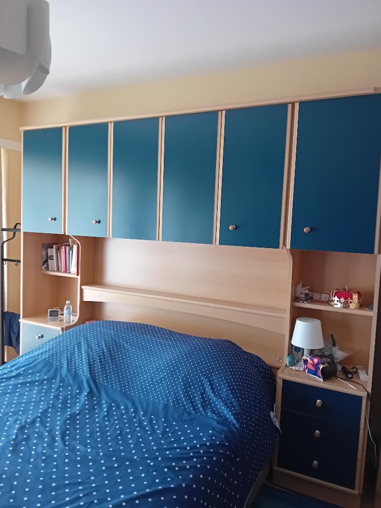 Chambre à coucher, Enlèvement, Comme neuf, Deux personnes