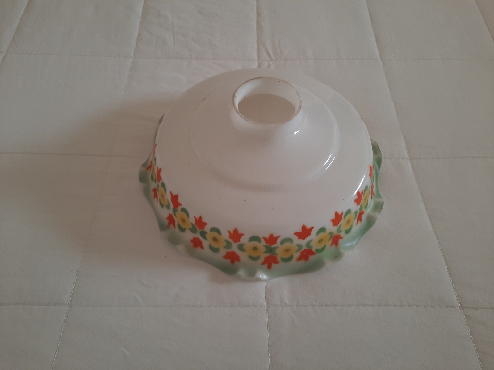 vintage opaline lamp, Antiek en Kunst, Ophalen of Verzenden