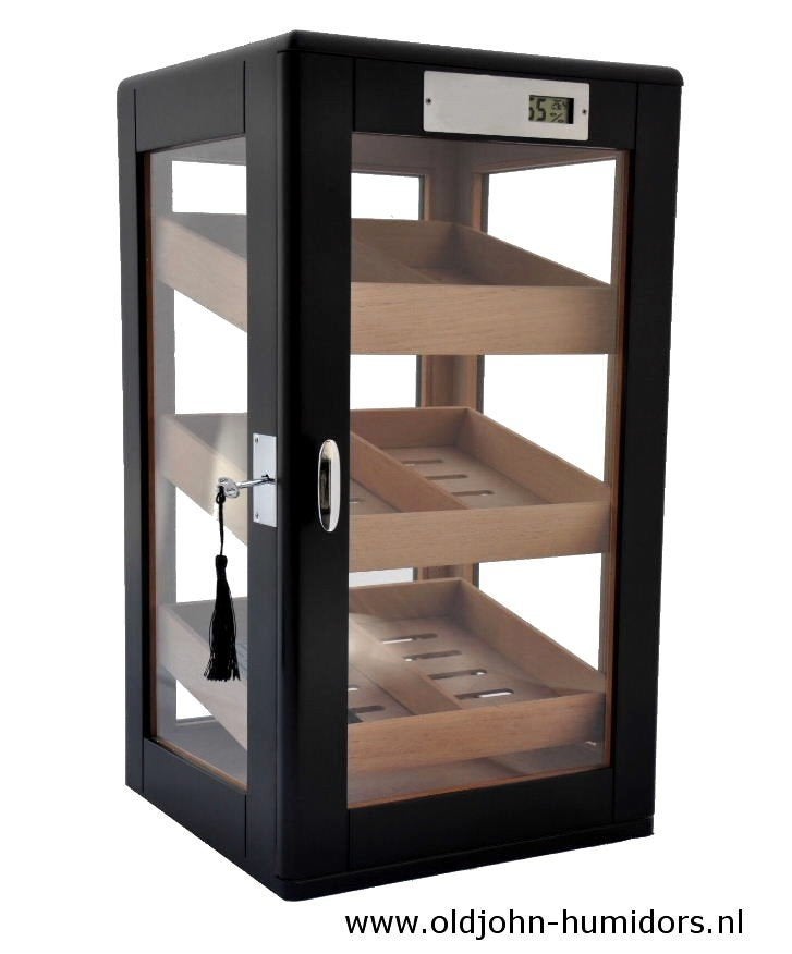 HUMIDOR KABINET KAST DIGITAAL "VITRINE ROYAL DIGITAL"  h96bl, Verzamelen, Verzenden, Nieuw, Tabaksdoos of Verpakking