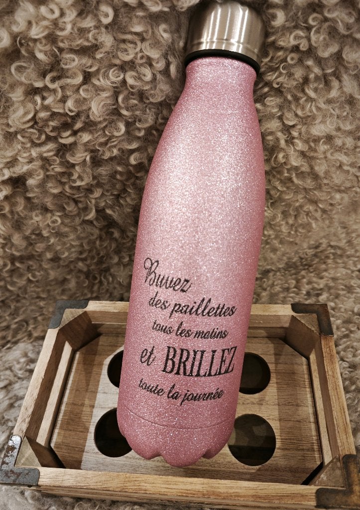 Gourde Isotherme Texte Sublimation Vendue à la pièce, Enlèvement ou Envoi