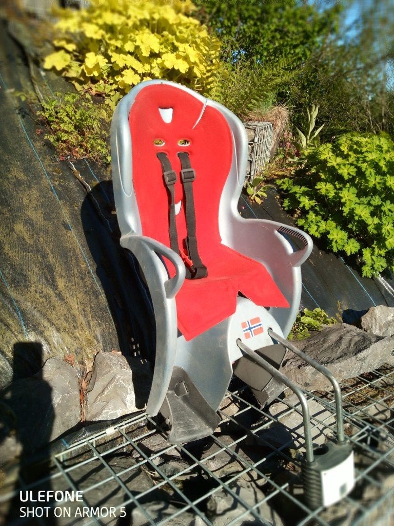 siège vélo enfant, Enlèvement, Comme neuf, 15 à 25 kg, Siège arrière