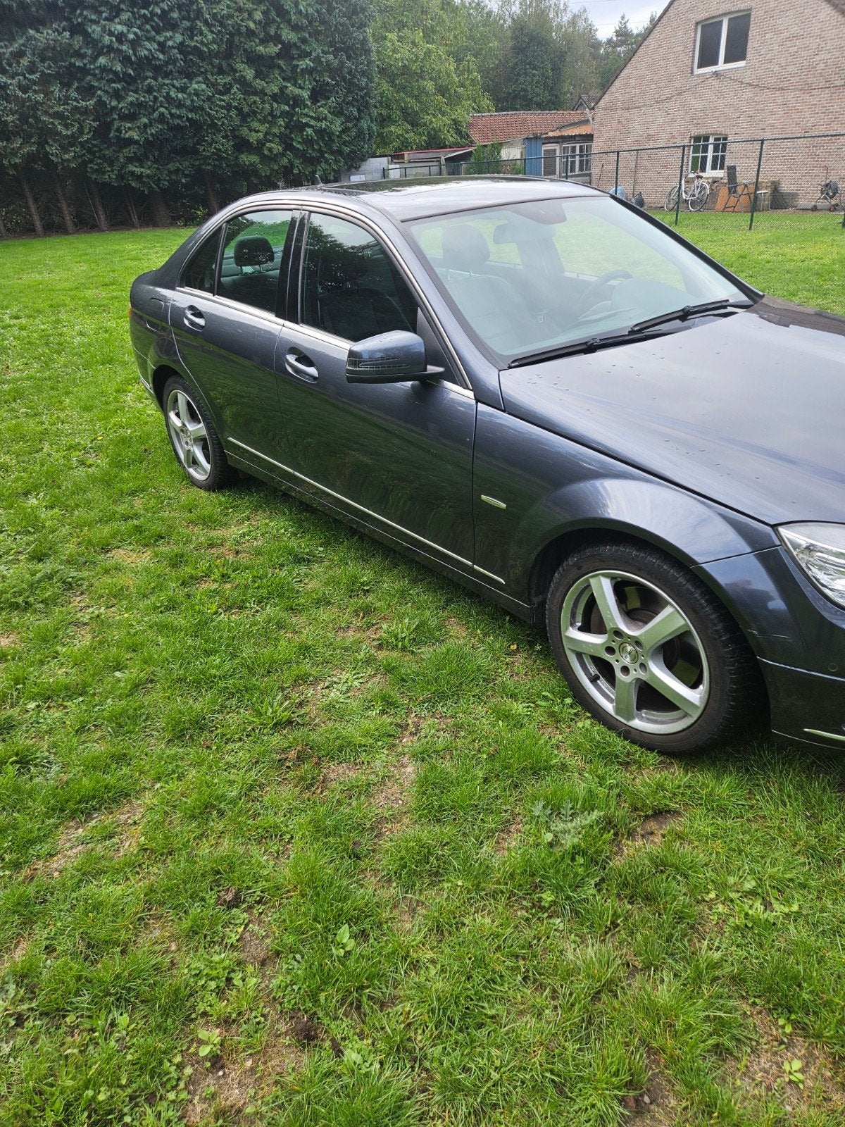 Mercedes c 320 cdi v6, Auto's, Automaat, Leder, Diesel, Particulier