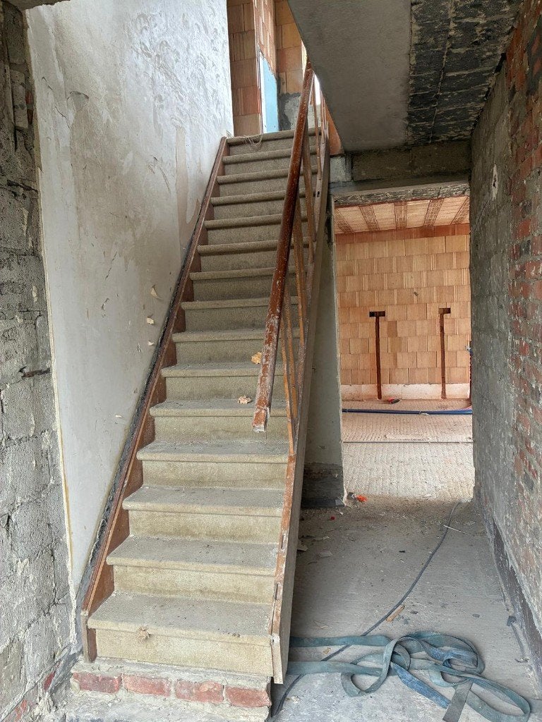 Gratis houten trap, Ophalen of Verzenden, Gebruikt, 200 tot 250 cm, Overige typen