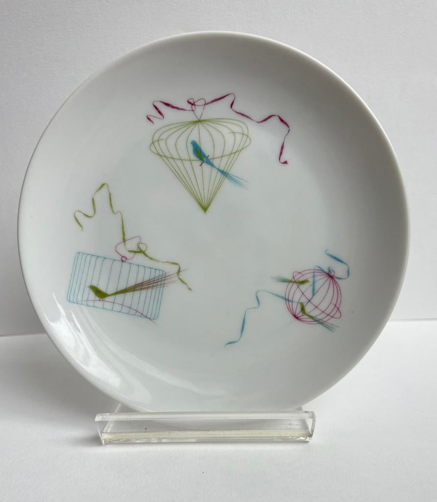 Assiettes Raymond Loewy Rosenthal Bird Cage annees 1960, Ophalen of Verzenden, Porselein