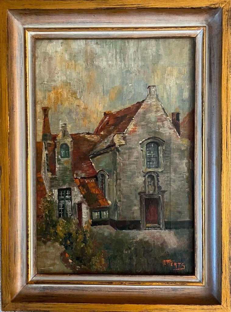 Florimond Aerts (1877-1934) Peinture brugeoise, Enlèvement