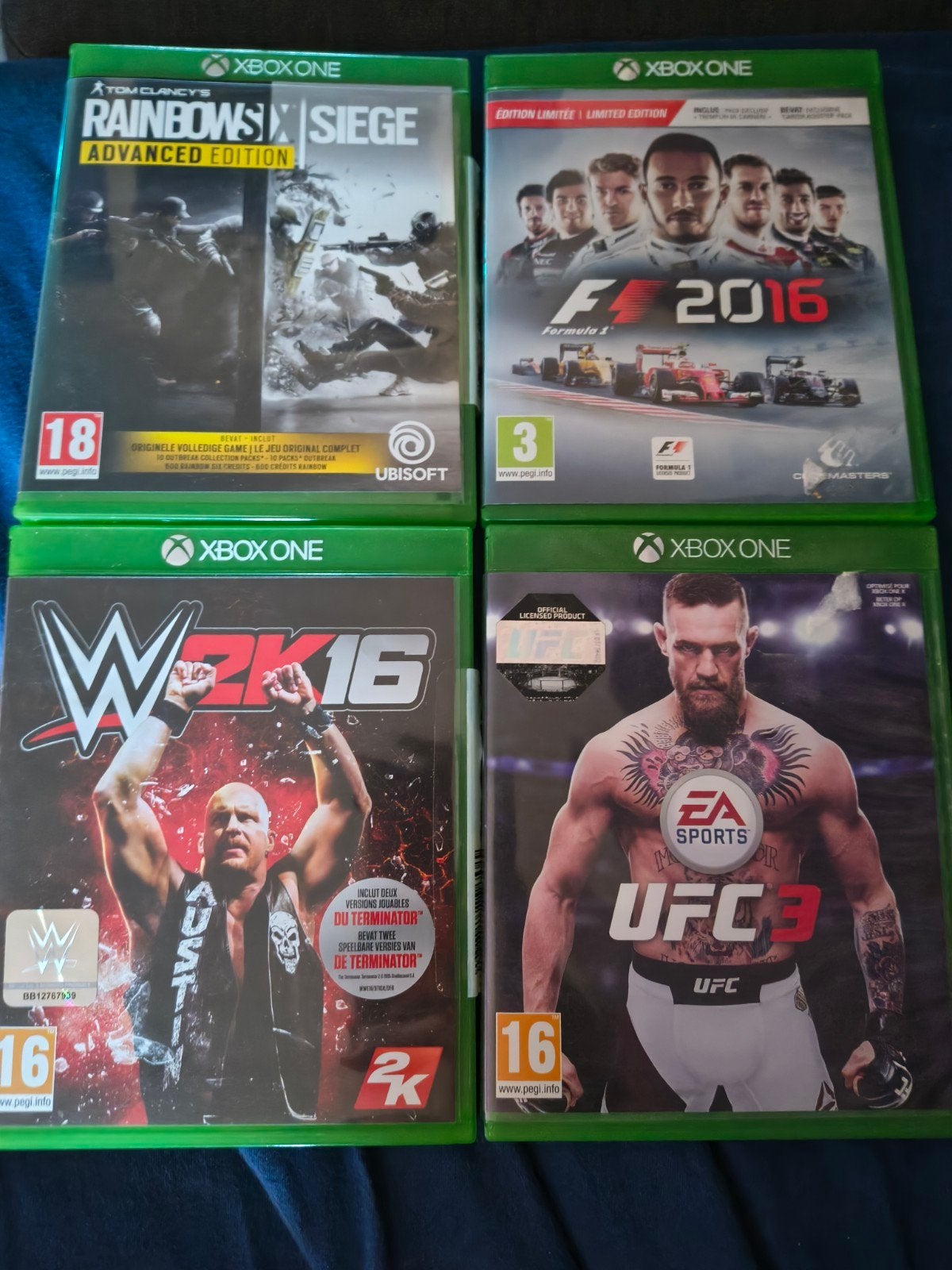 Xbox One Games Lotje 4 Stuks verkoop als 1 pakket, Consoles de jeu & Jeux vidéo, Jeux | Xbox One, Online, Enlèvement ou Envoi