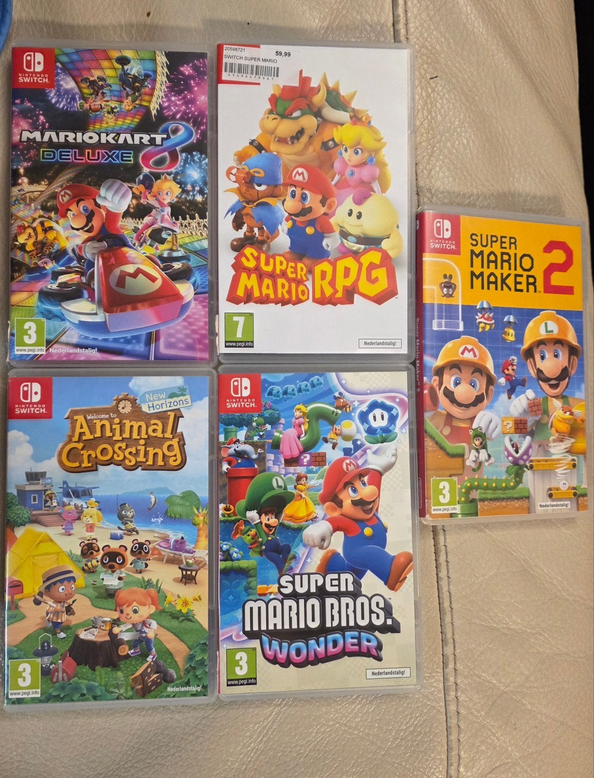 Nintendo switch spelletjes in nieuw staat, Ophalen of Verzenden