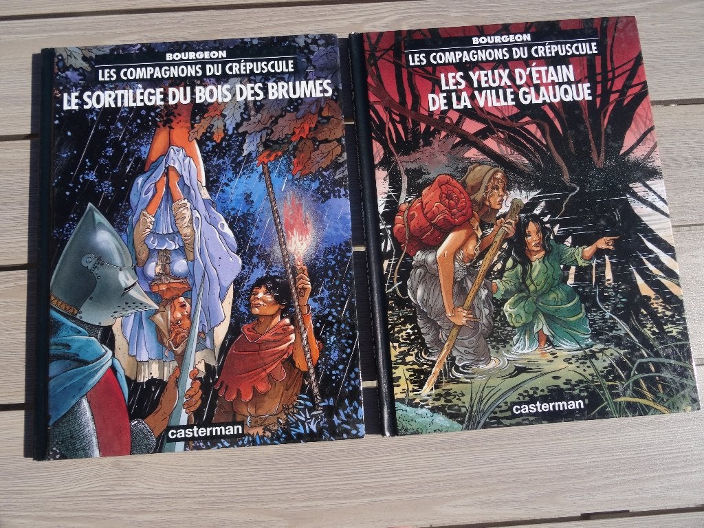 Les compagnons du crépuscule T1 + 2 - Bourgeon, Meerdere stripboeken, Ophalen of Verzenden, Nieuw, Bourgeon.