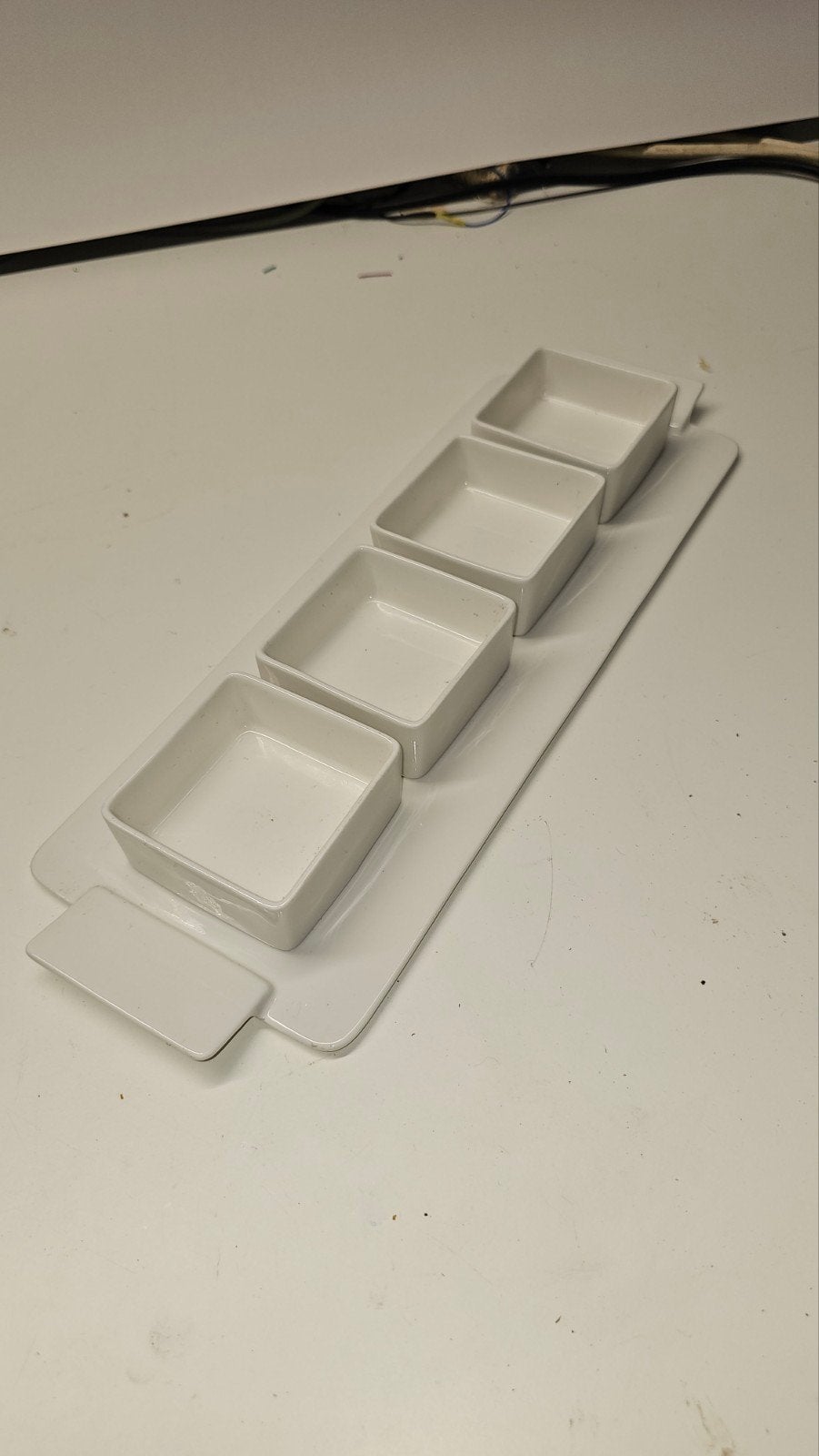 Tappaz kommen, porselein gebroken wit, Ophalen, Keramiek, Nieuw, Kom(men)