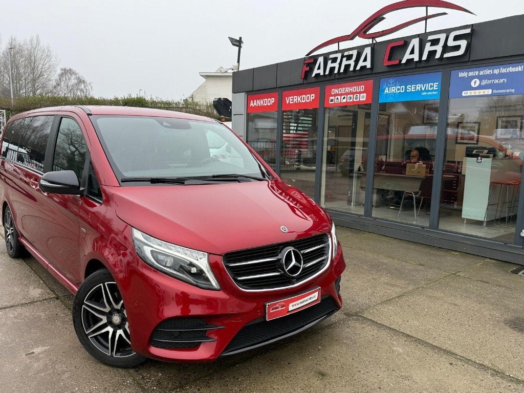 Mercedes v250 AMG line/L2/7zit/2018/88000km/pano dak, Auto's, Mercedes-Benz, Bedrijf, Te koop, V-Klasse, 360° camera, ABS, Achteruitrijcamera