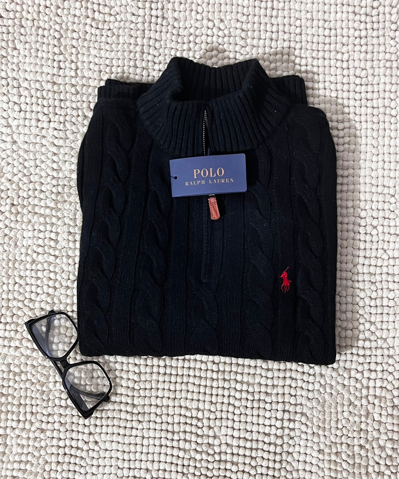 Coltrui Ralph Lauren, Ophalen of Verzenden, Zo goed als nieuw, Maat 48/50 (M), Zwart