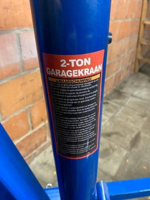 Motortakel 2000 kilo, Auto diversen, Ophalen, Zo goed als nieuw