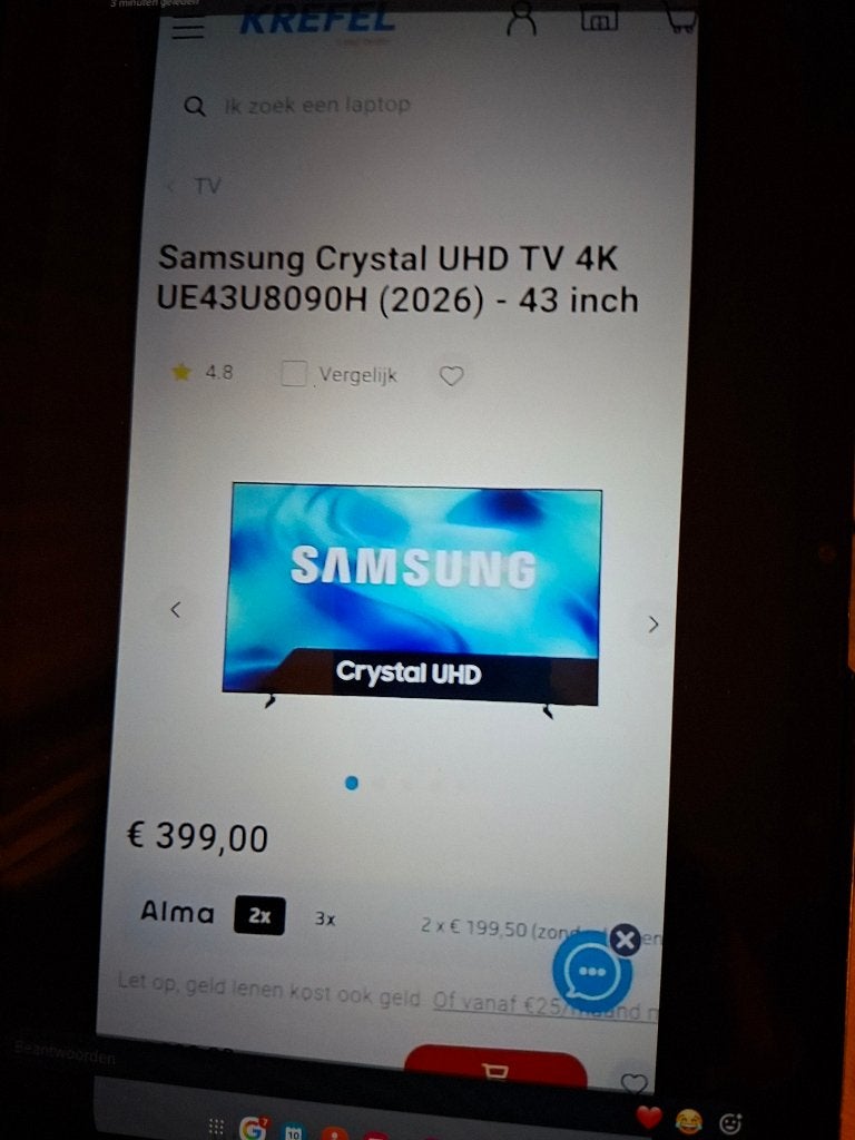 Splinternieuwe Samsung smart tv, Audio, Tv en Foto, Ophalen, LED, Nieuw, Samsung
