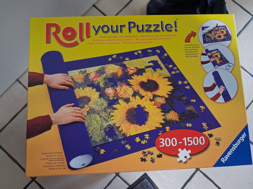 Oprolbare puzzelmat Ravensburger tot 1500 stukjes, Ophalen of Verzenden, 500 t/m 1500 stukjes, Nieuw, Legpuzzel