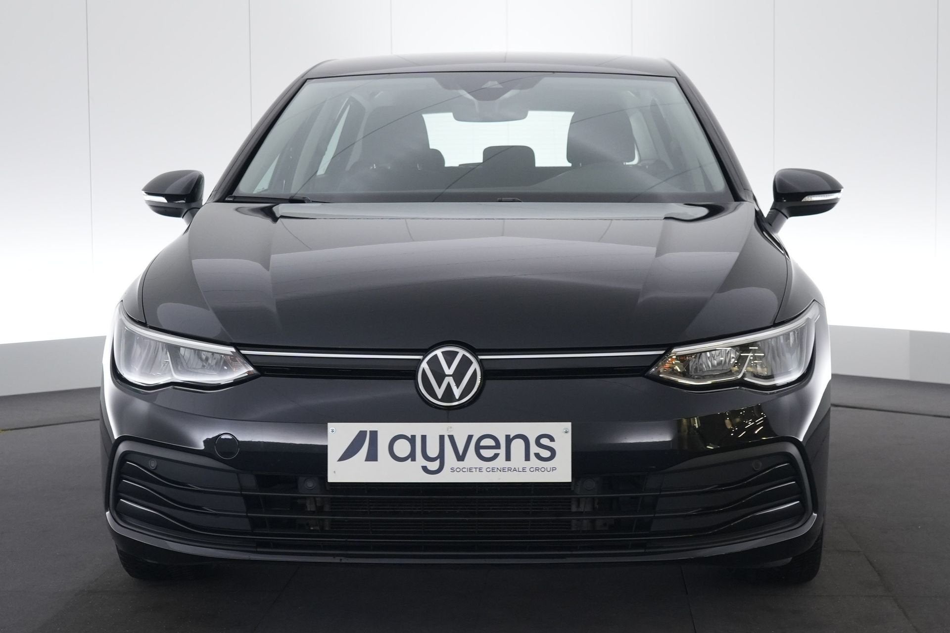 (2HLP232) VOLKSWAGEN GOLF VIII, https://public.car-pass.be/vhr/899bf0bc-0feb-4c7e-a960-8c37f9c4dc3b, Stof, Zwart, Bedrijf