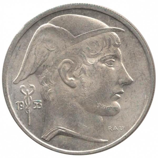 Pièce de 20 francs belge, 1953 en argent 8g, Timbres & Monnaies, Monnaies | Belgique, Monnaie en vrac, Argent, Enlèvement, Argent