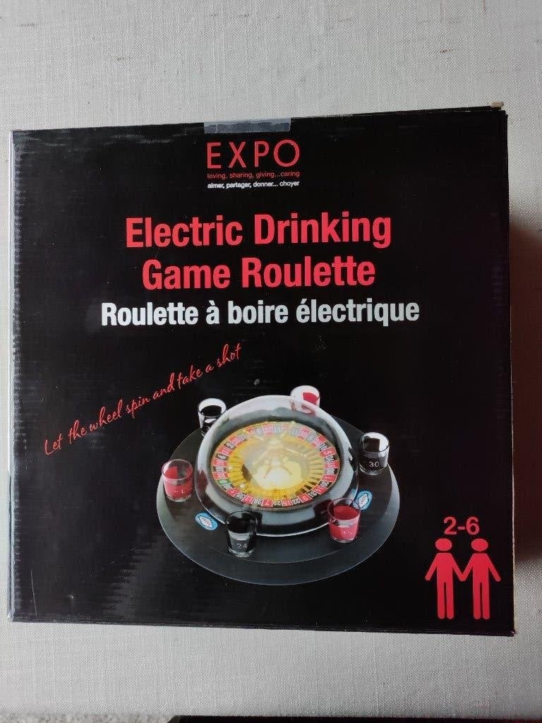 Expo Electric Drinking Game Roulette, Hobby en Vrije tijd, Ophalen